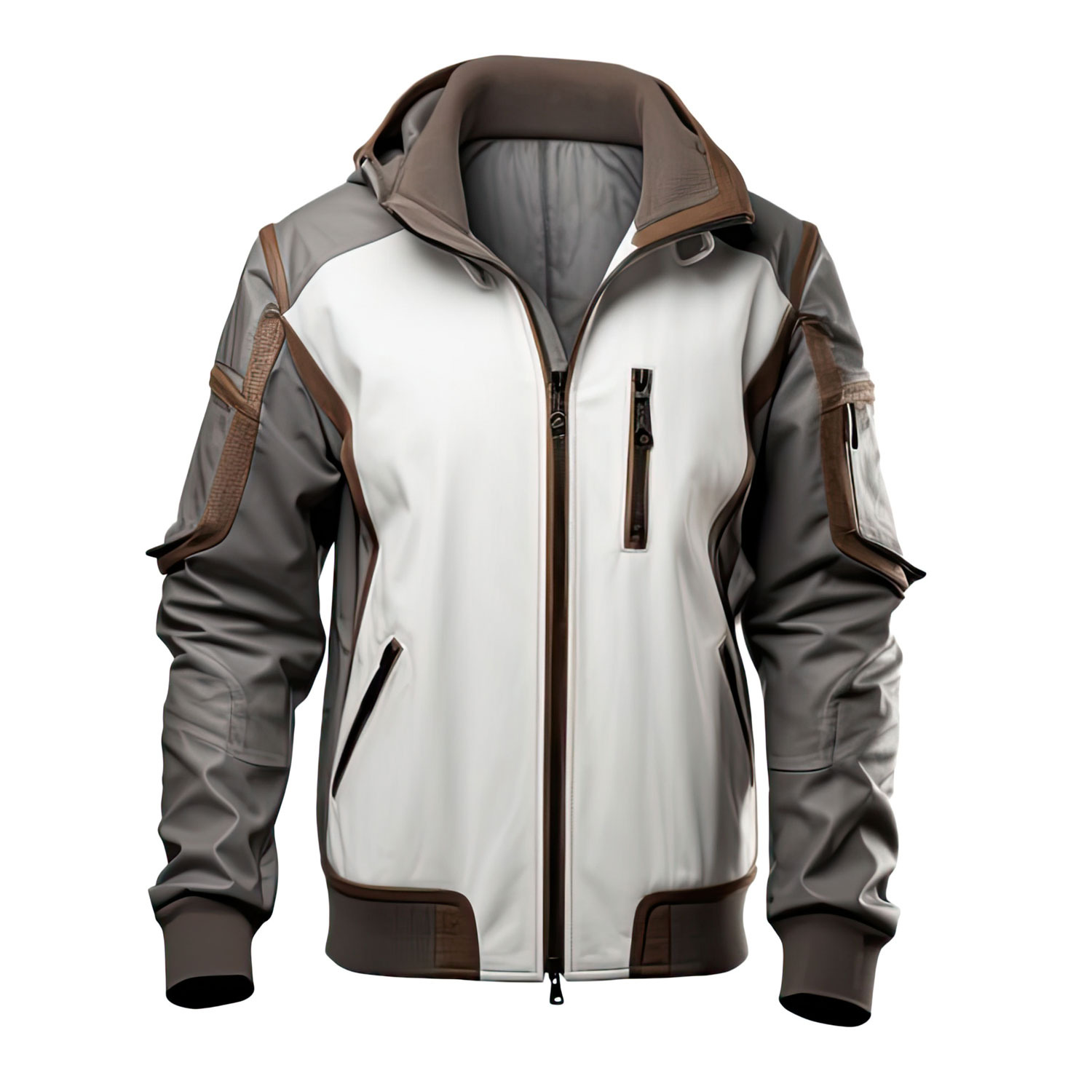 Hooded Zip-up Soft Winter