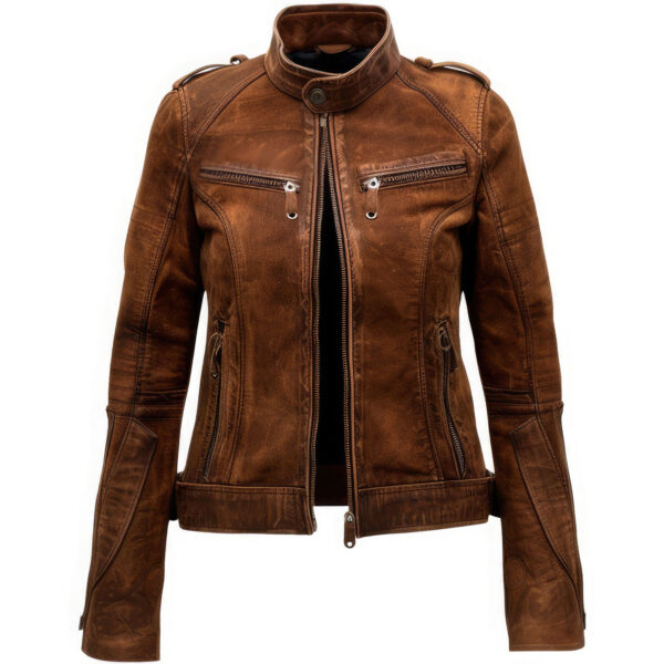 Suede Elegant Multi Zipper