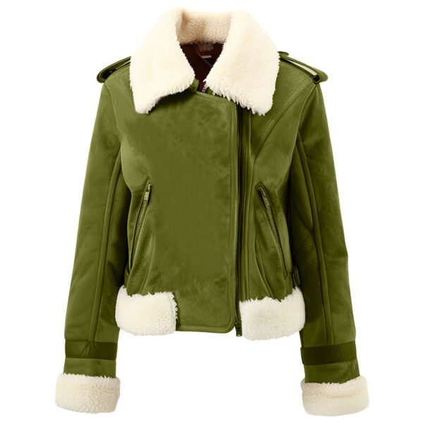 Suede Sherpa Shearling