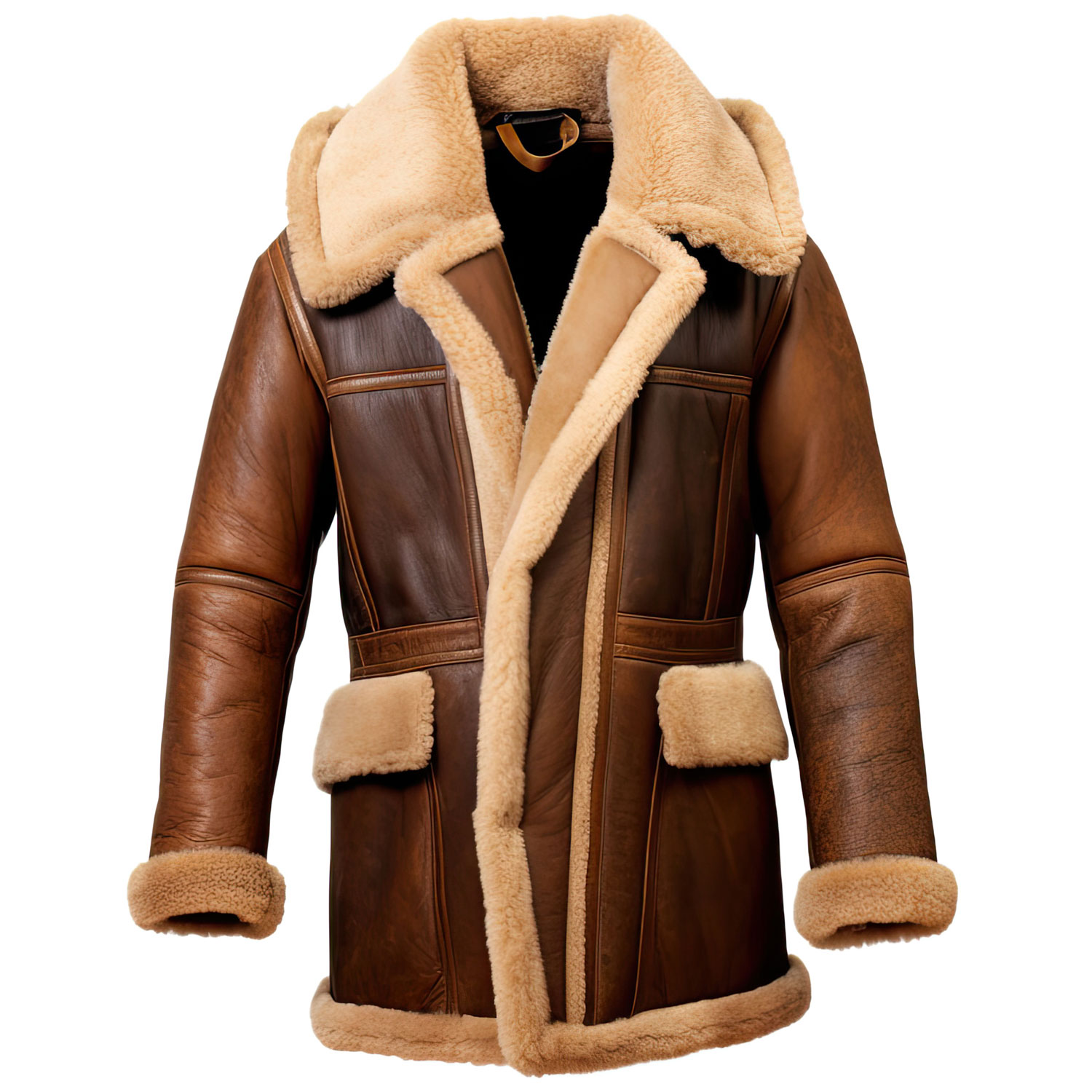 Shearling Aviator Coat 2025